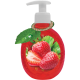 LARA tekuté mýdlo s dávkovačem 375 ml Strawberry