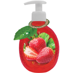 LARA tekuté mýdlo s dávkovačem 375 ml Strawberry