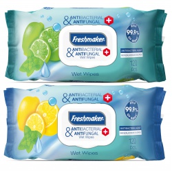 FM citrus 120 ks vlhčené ubrousky
