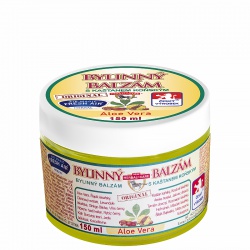 Bylinný balzám s kaštanem koňským 150 ml s aloe vera
