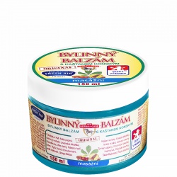 Bylinný balzám s kaštanem koňským 150 ml masážní