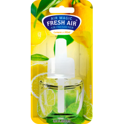 Fresh Air náhradní náplň elektrického osvěžovače 19 ml Lemon&Mint