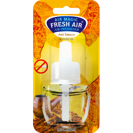 Fresh Air náhradní náplň elektrického osvěžovače 19 ml Anti Tobacco