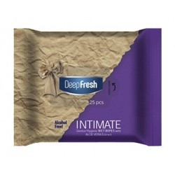 DF vlhčené ubrousky intimate 25 ks Aloe Vera