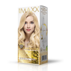 Barva na vlasy MAXX DELUXE PREMIUM Světlé zlatá blond 10.0