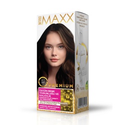 Barva na vlasy MAXX DELUXE PREMIUM Hnědá 4.0