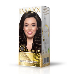 Barva na vlasy MAXX DELUXE PREMIUM Světle hnědá 5.0