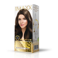Barva na vlasy MAXX DELUXE PREMIUM Tmavě hnědá 6.0