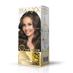 Barva na vlasy MAXX DELUXE PREMIUM Středně popelová blond 7.1