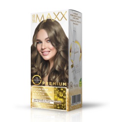 Barva na vlasy MAXX DELUXE PREMIUM Ořechová 7.3