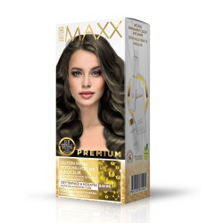 Barva na vlasy MAXX DELUXE PREMIUM Intenzivní popelová světlá blond 8.11