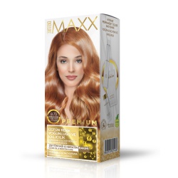 Barva na vlasy MAXX DELUXE PREMIUM Hnědo zlatá 8.73