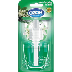 Ozon náhradní náplň elektrického osvěžovače 19 ml White Flowers