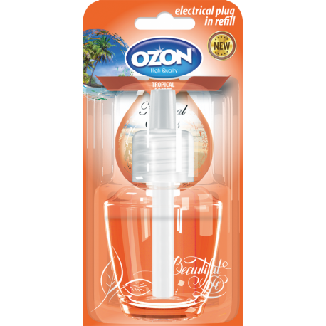 Ozon náhradní náplň elektrického osvěžovače 19 ml Tropical Breeze