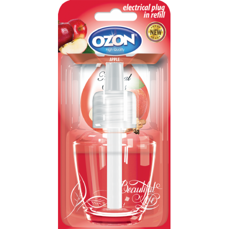 Ozon náhradní náplň elektrického osvěžovače 19 ml Apple Cinnamon