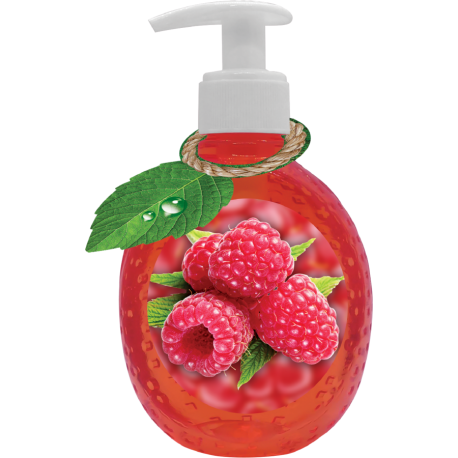 LARA tekuté mýdlo s dávkovačem 375 ml Raspberry