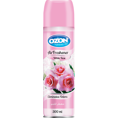 Osvěžovač vzduchu OZON 300ml White Rose