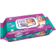 LARA vlhčené ubrousky 72 ks baby Purple (fialová)