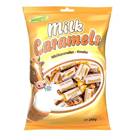 Karamely 250 g mléčné karamelky