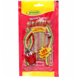 Sour Strawberry Strips 85g