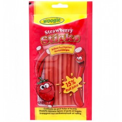 Jahodové tyčinky s náplní Strips 85g