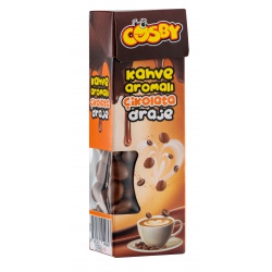 COSBY mléčné dražé s příchutí kávy 30 g (12x12)