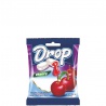 DROP Sour Cherry měkké žvýkací bonbony s ovocnou náplní 90 g