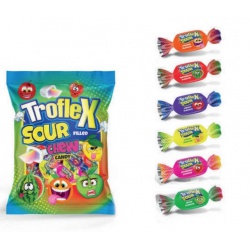 TROFLEX kyselý ovocný bonbóny 700 g