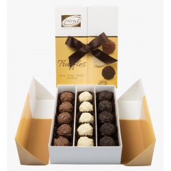 BIND chokolate Truffles Collection 220 g - gold