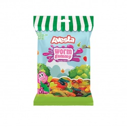 AVESTA želé bonbony - Worm Gummy 80 g (8x12)