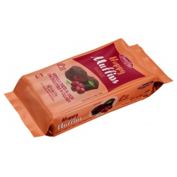 MUFFINS cake 240 g - kakao & třešeň (6 ks x 40g)