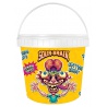 Lolliboni kyselá cukrová vata Sour Brain kyblík 50 g - Lemon