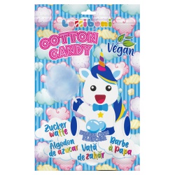 Lolliboni cukrová vata Jednorožec sáček 60 g - Bubble Gum