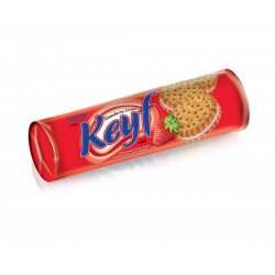 KEYF Strawberry Sandwich Biscuits 140g