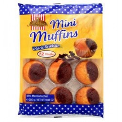 Muffins Black & White 280g