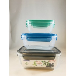 Dóza s klipem-Set(400,800,1400ml)