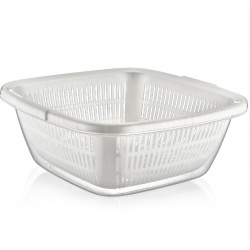 Transparentní cedník 9,5L-set