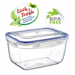Obdélníková dóza s klipem 5000 ml