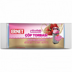 Ernet Stahovací pytel na odpadky s vůní jahod Large Size (65x70cm) 60L 15ks