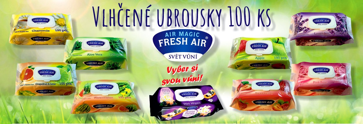 Vlhčené ubrousky 100ks