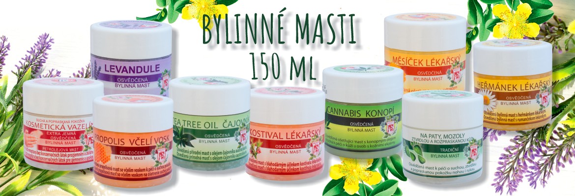 Bylinné masti